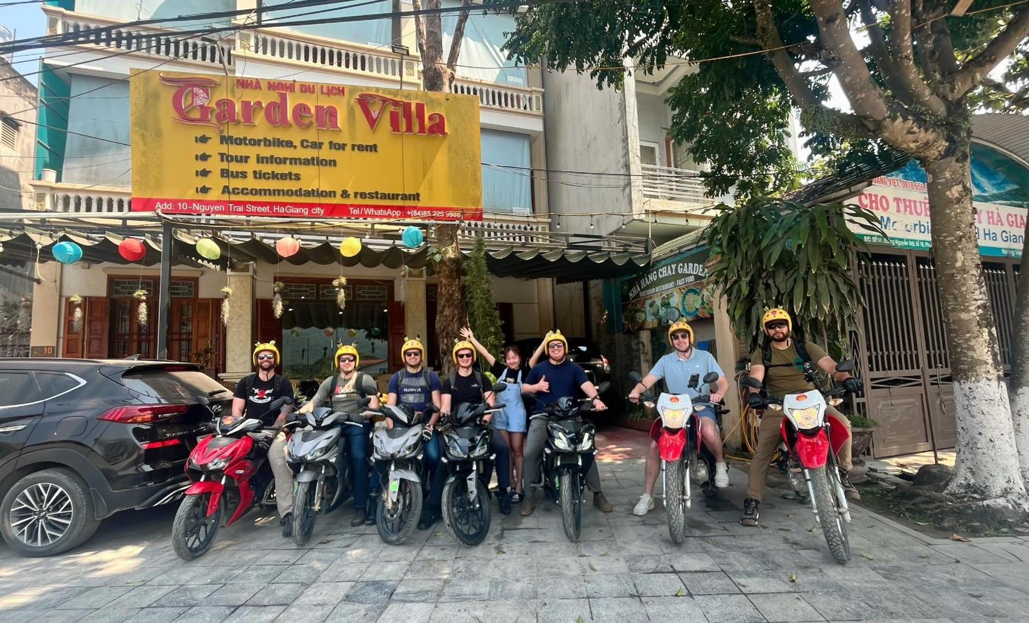 Garden Villa Homestay And Tour Motorbike&Car For Rent Ha Giang Kültér fotó